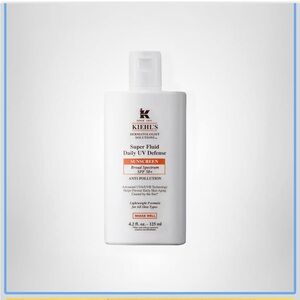 Kiehl's Super Fluid Daily UV Defense SPF 50+ - White and Orange Accents
